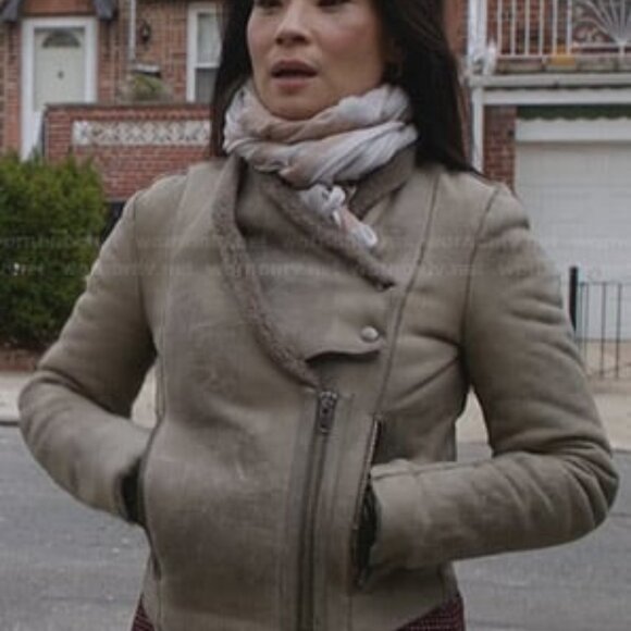 Helmut Lang Weathered Shearling Jacket  - Small - Picture 16 of 16